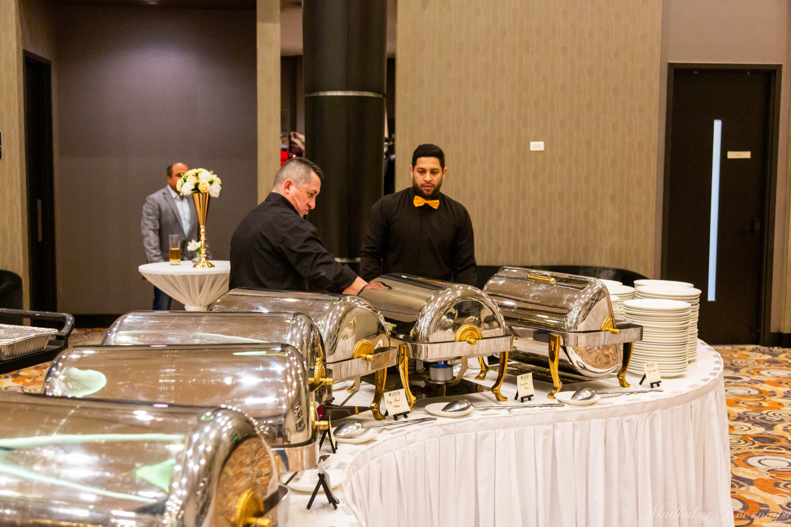 Vanam catering service setup for events