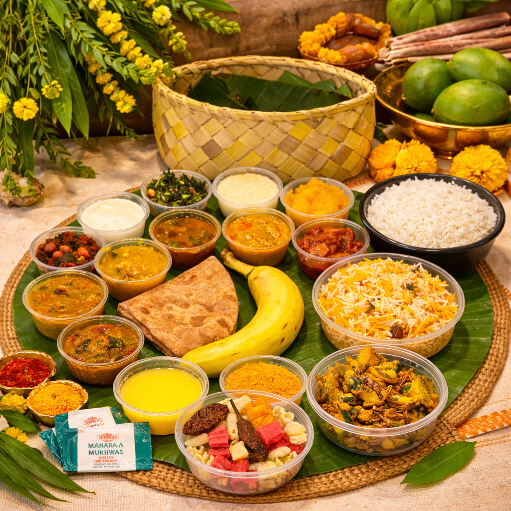 Butta Bhojanam — festive basket spread