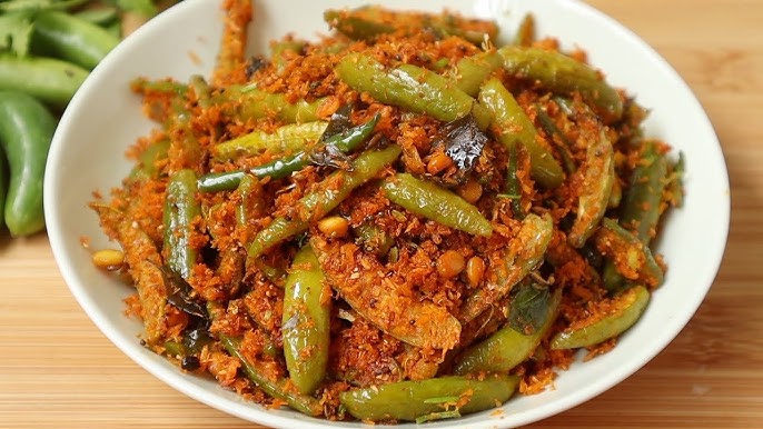 Dondakaya Fry with Peanut